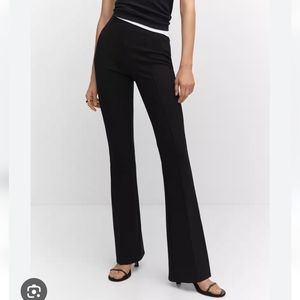 MANGO Flared Leggings